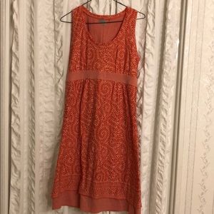 Athleta Vyasa Coral Small Dress Like New